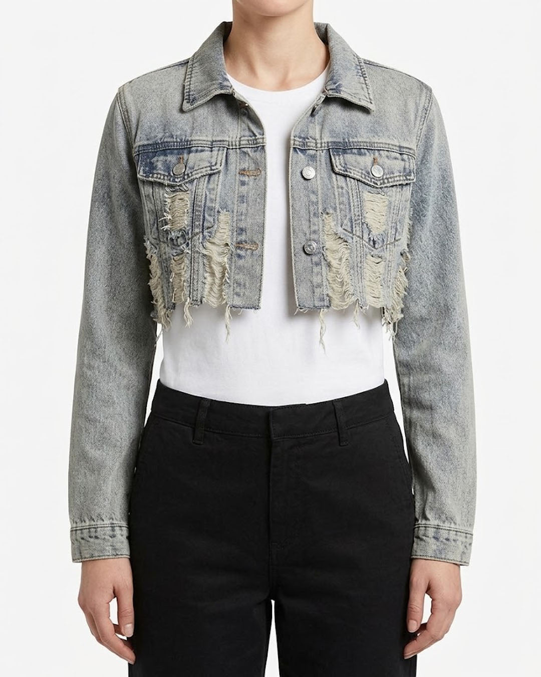 Imported Denim jacket denim denim jacket No-9444 Velnoor Store