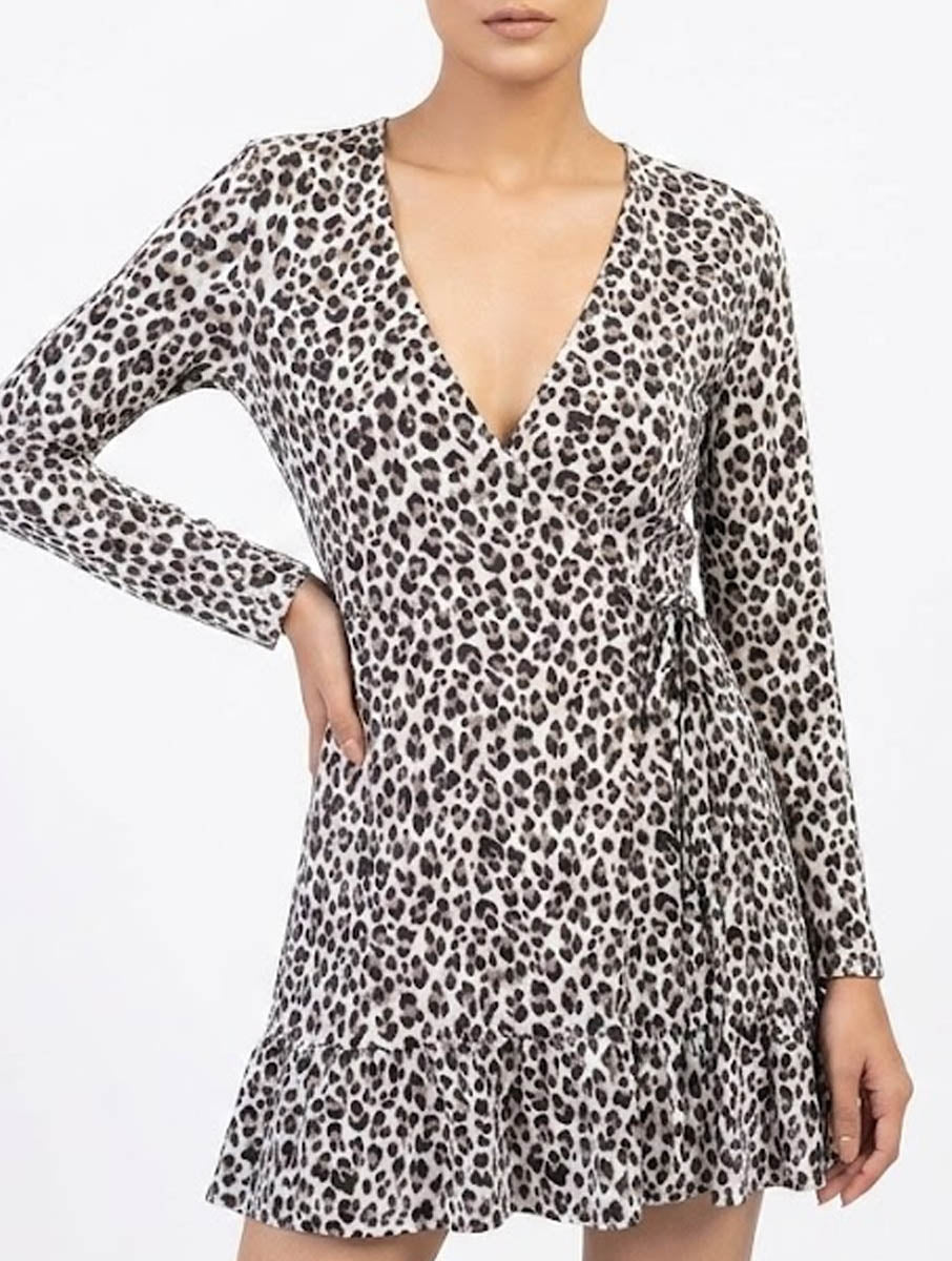 Imported Western mini dress jersey mini dress No-2889 Velnoor Store