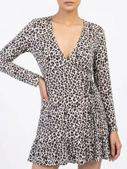 Imported Western mini dress jersey mini dress No-2889 Velnoor Store
