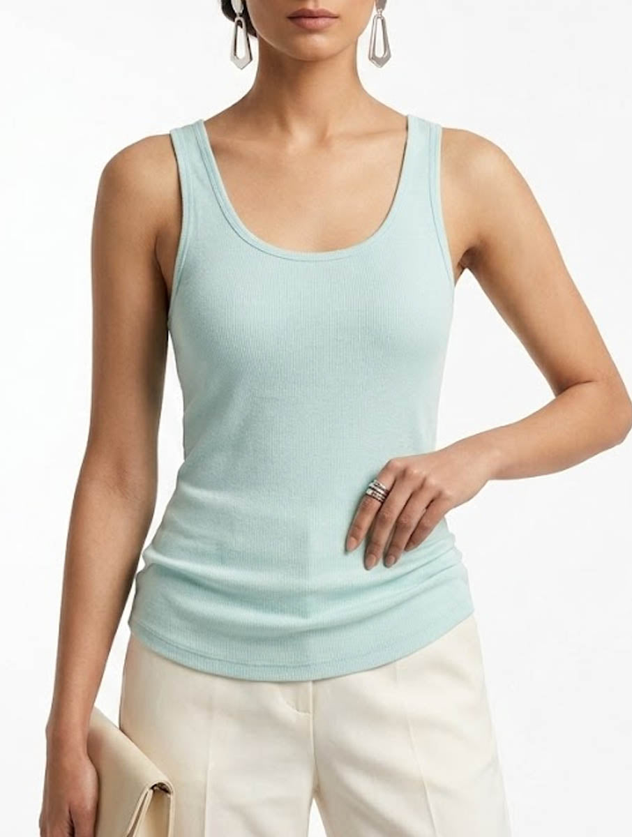 Imported Tank top jersey tank top No-3549 Velnoor Store