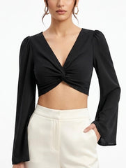 Crop top jersey crop top No-2077 Velnoor Store