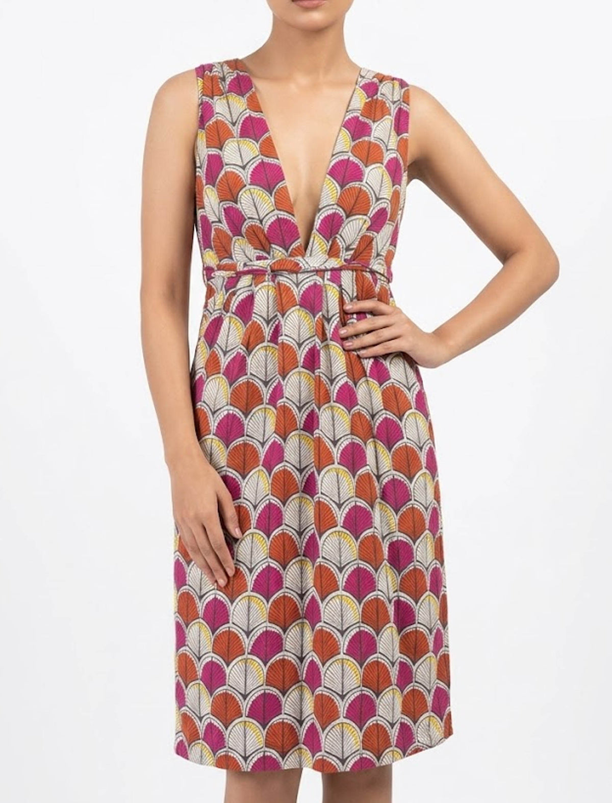 Imported Western mini dress chiffon mini dress No-800 Velnoor Store