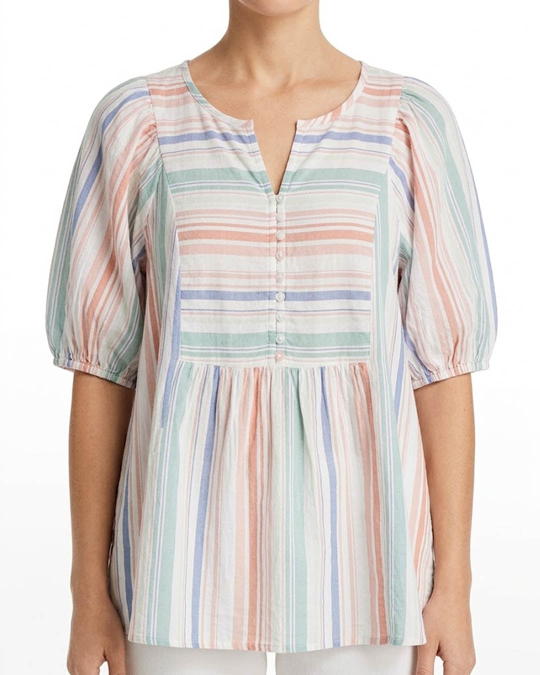 Imported Half sleeve top cotton half sleeve top No-5365 Velnoor Store