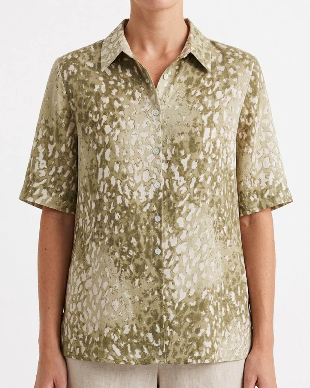 Imported Half sleeve top chiffon half sleeve top No-5409 Velnoor Store