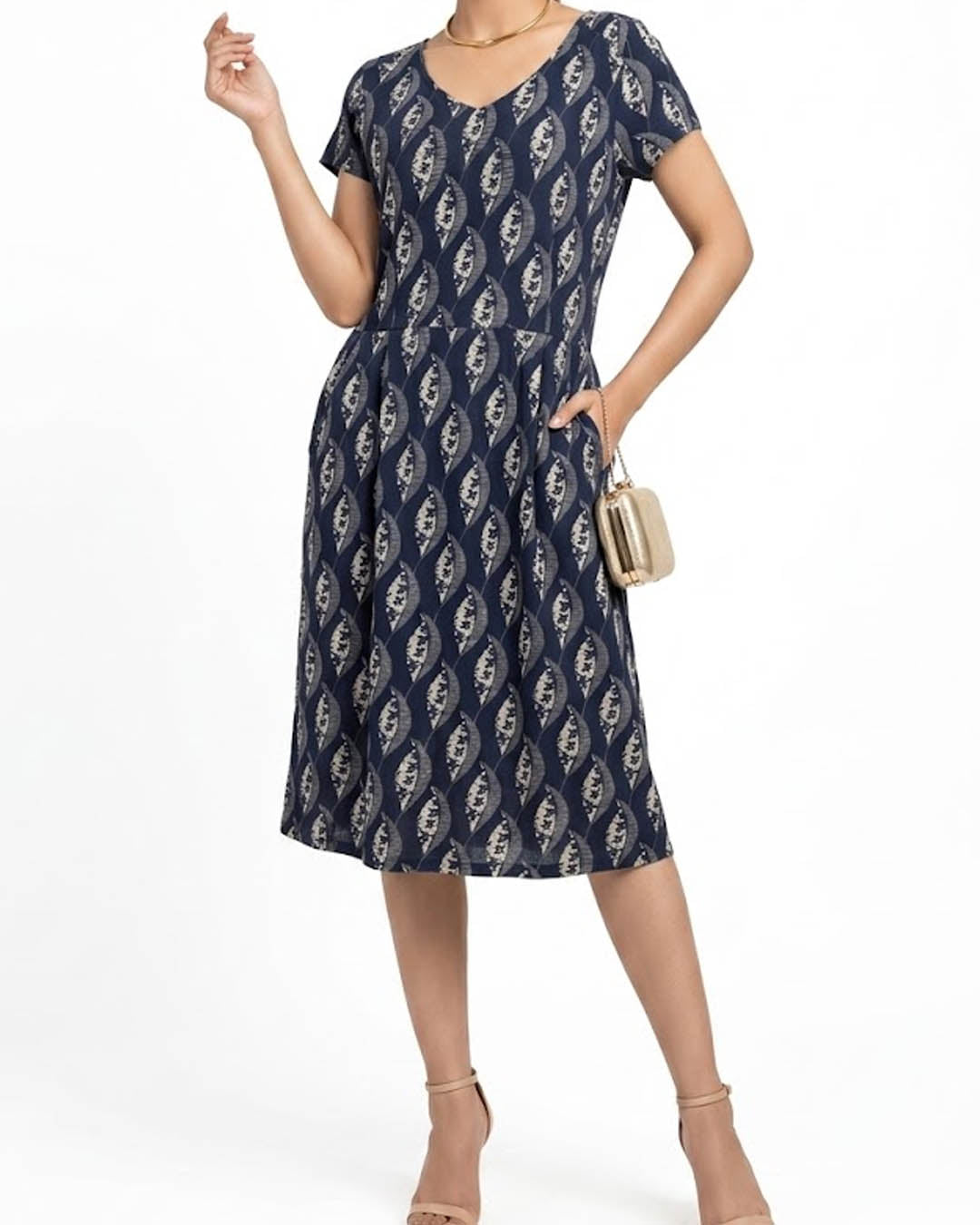 Imported Western long dress long dress No-4744 Velnoor Store