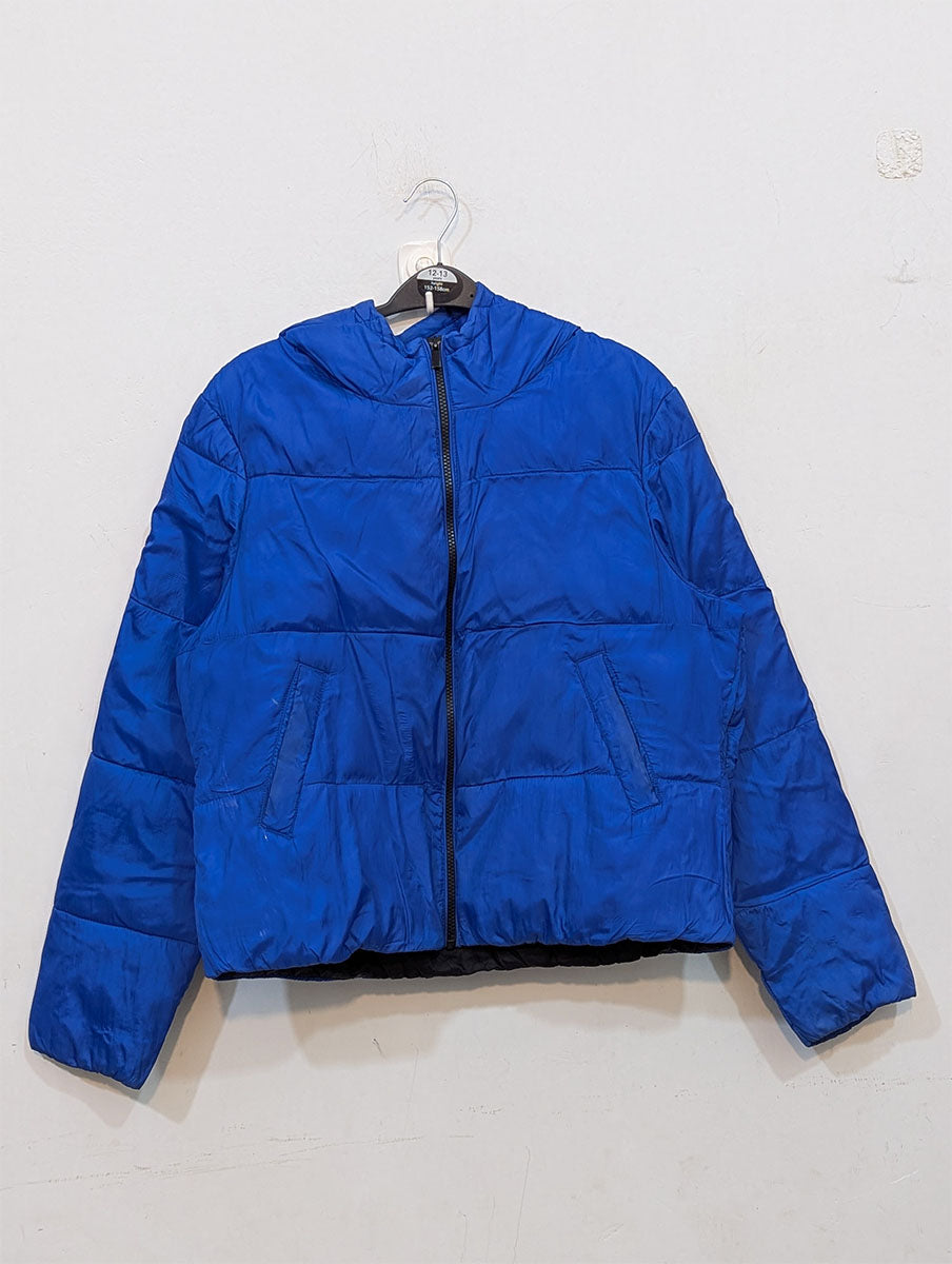 1704 Women Blue's Puffer Jacket | Premium Winter Outerwear Pakistan - velnoor