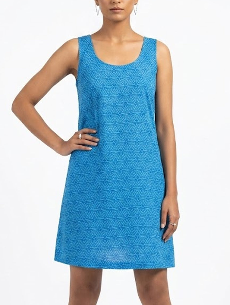 Imported Western Mini Dress jersey Mini Dress No-590 Velnoor Store
