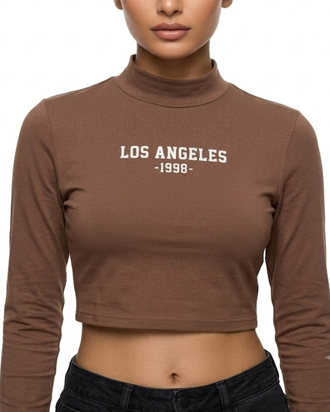 Imported Crop top jersey crop top No-4466 Velnoor Store