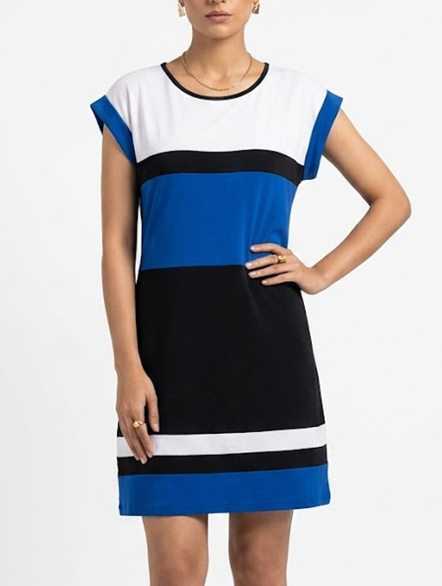 Imported Western Mini Dress Jersey Mini Dress No-677 Velnoor Store