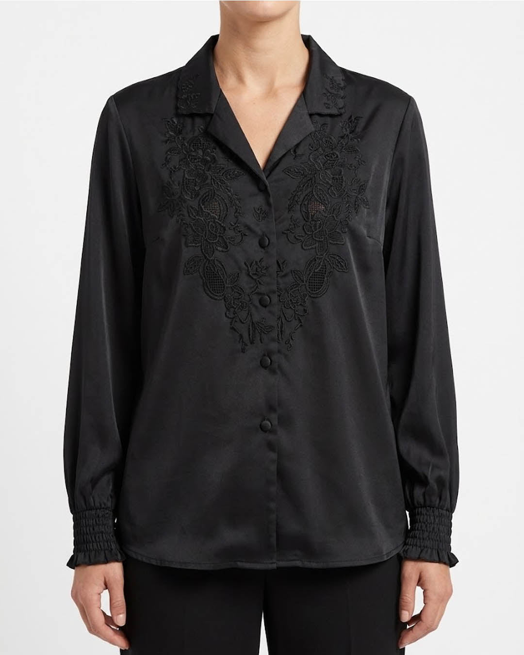 Imported Full sleeve top silk full sleeve top No-5069 Velnoor Store