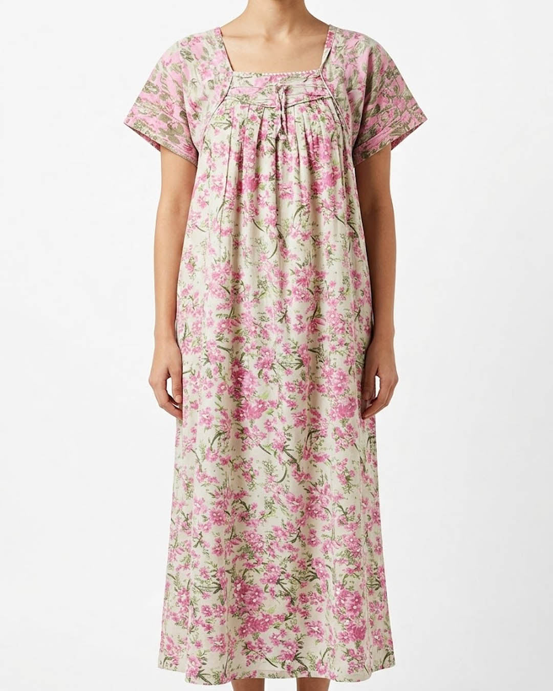 Imported Western long dress cotton long dress No-5533 Velnoor Store