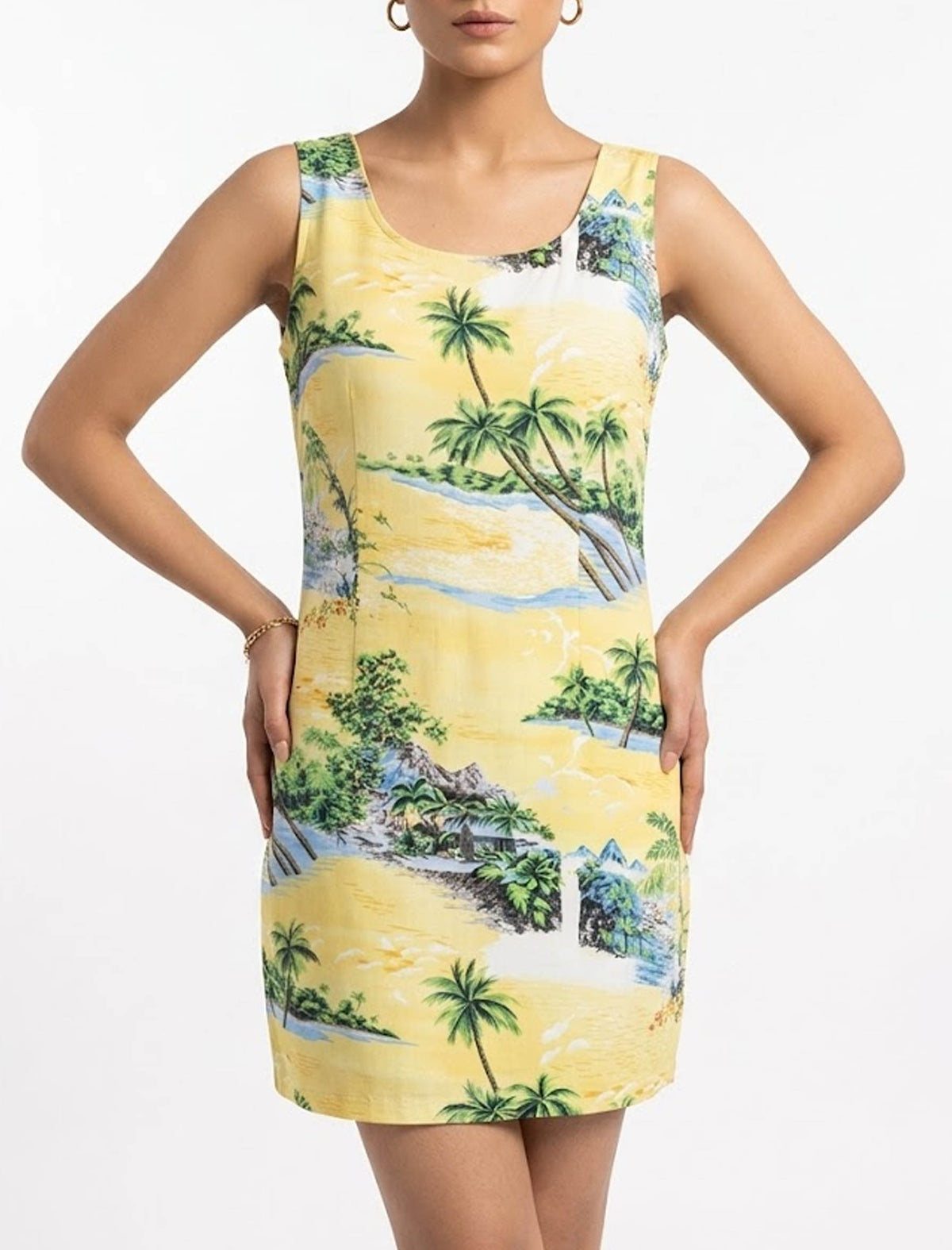 Imported Western mini dress jersey mini dress No-863 Velnoor Store