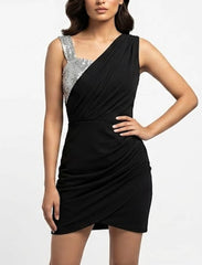 Imported Western mini dress jersey mini dress No-886 Velnoor Store