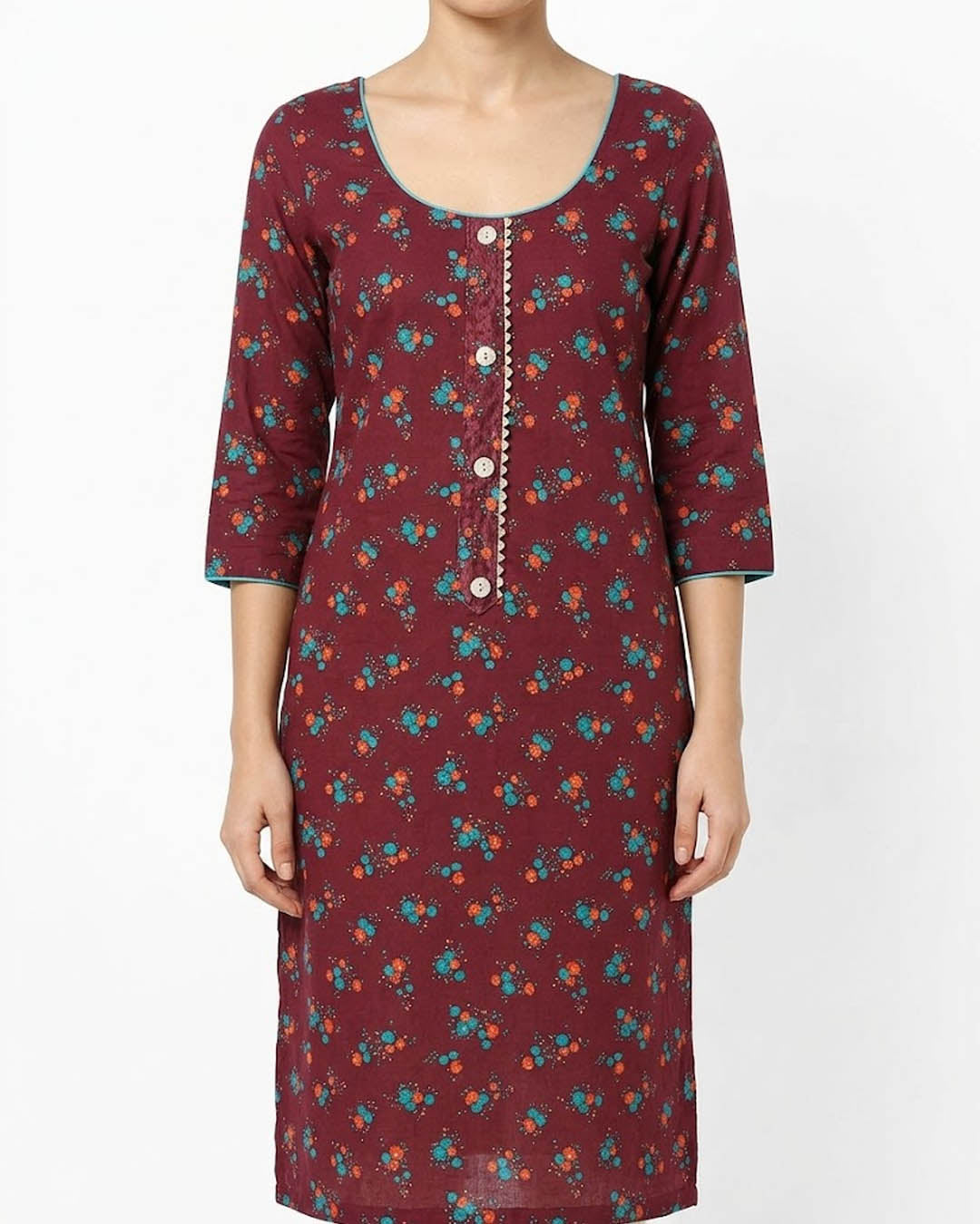 Imported Western mini dress cotton mini dress No-5528 Velnoor Store