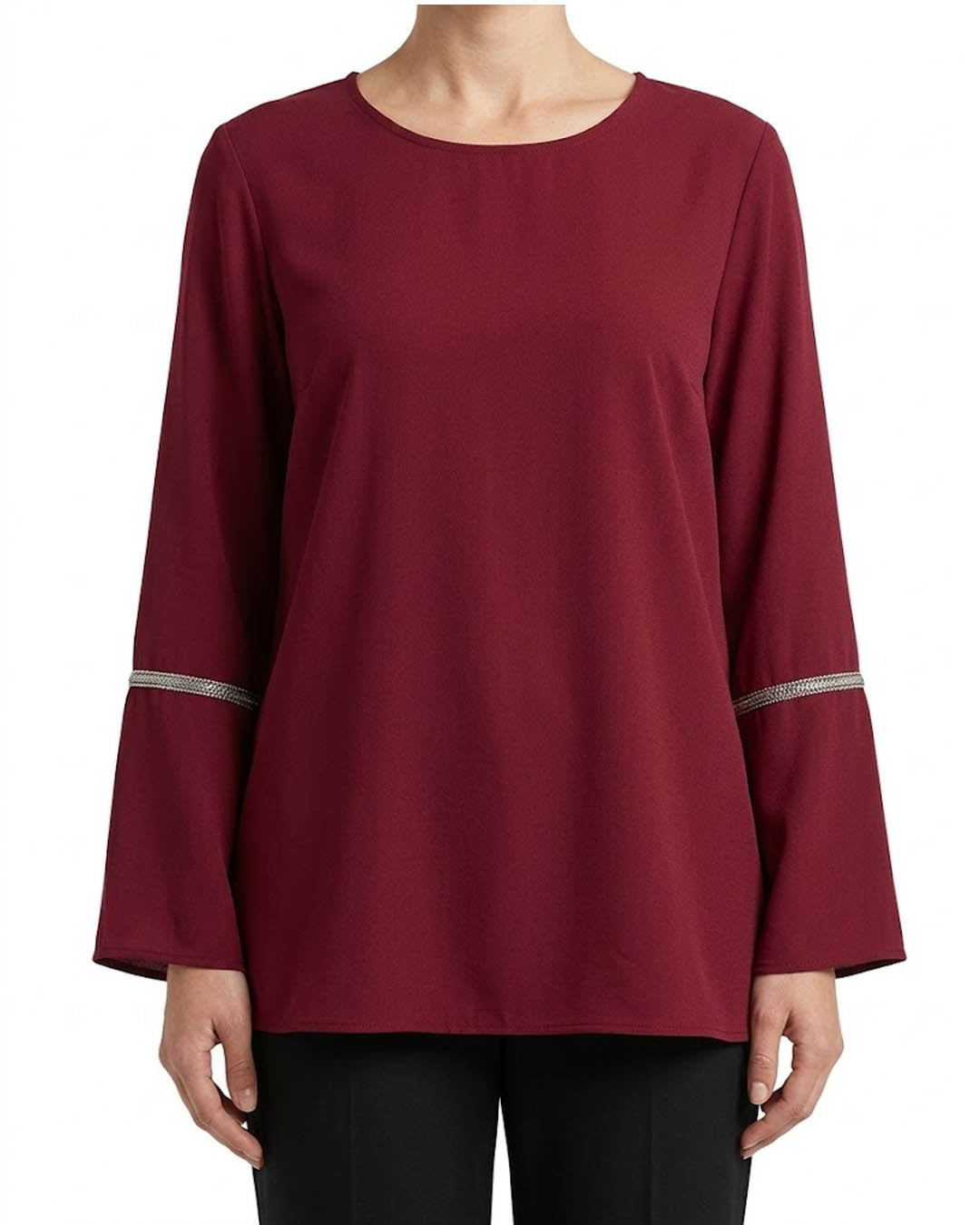 Imported Full sleeve top chiffon full sleeve top No-5164 Velnoor Store