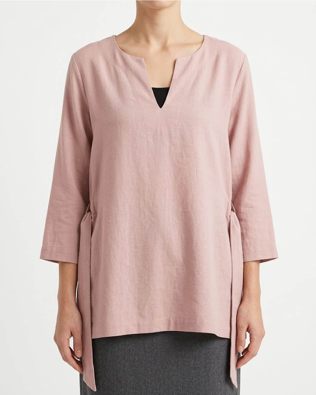 Imported Full sleeve top linen full sleeve top No-5006 Velnoor Store