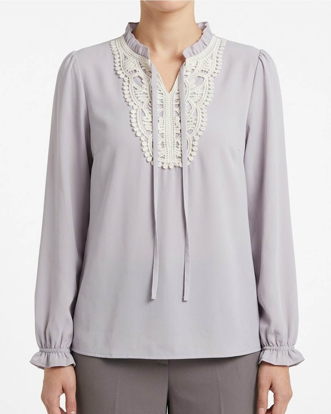 Imported Full sleeve top chiffon full sleeve top No-5018 Velnoor Store