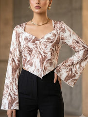 Crop top cotton crop top No-2105 Velnoor Store