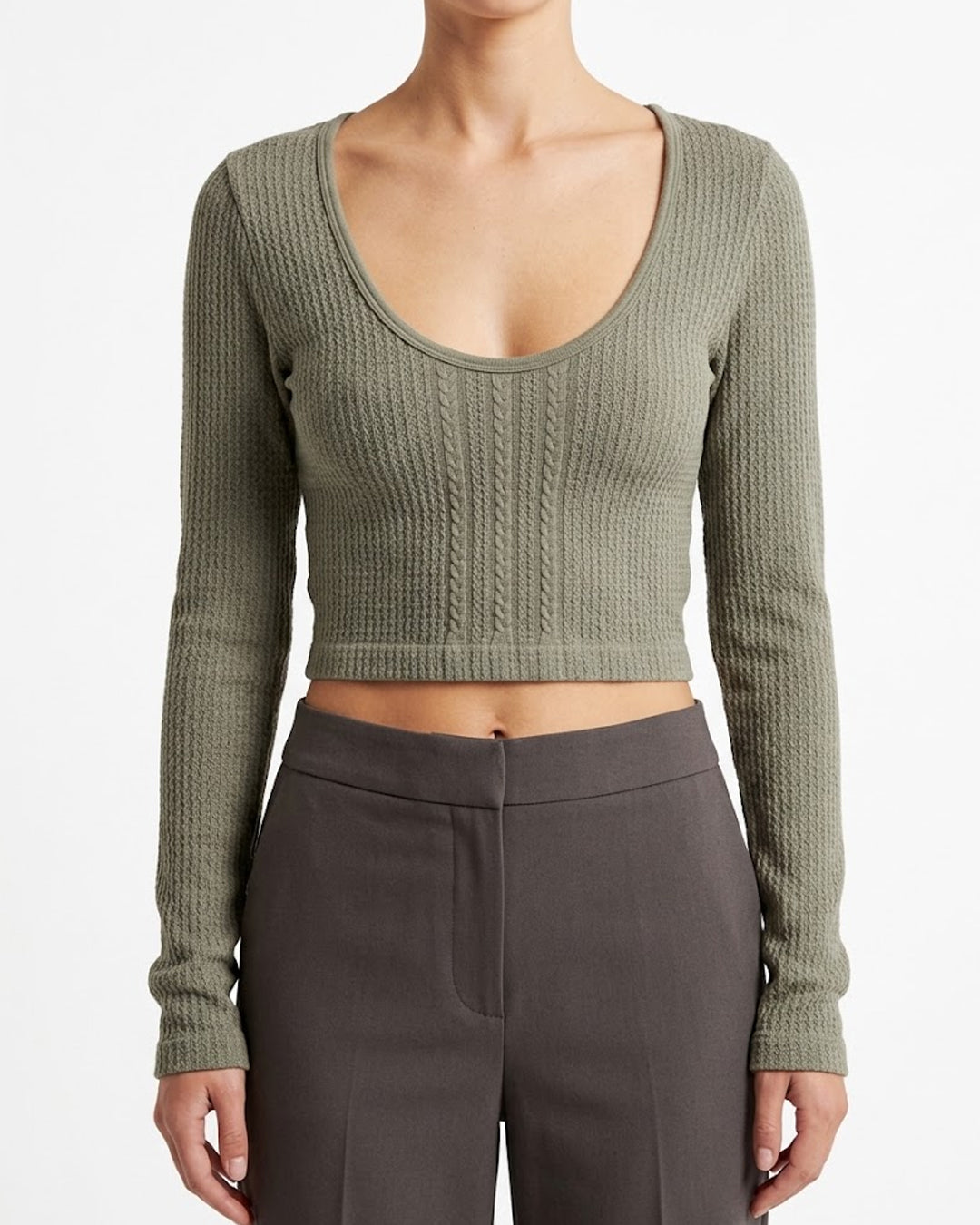 Imported wintercroptop winter wintercroptop No-5921 Velnoor Store