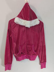 1059 Luxury Velvet pink jacket for Women – Warm & Elegant Winter Wear