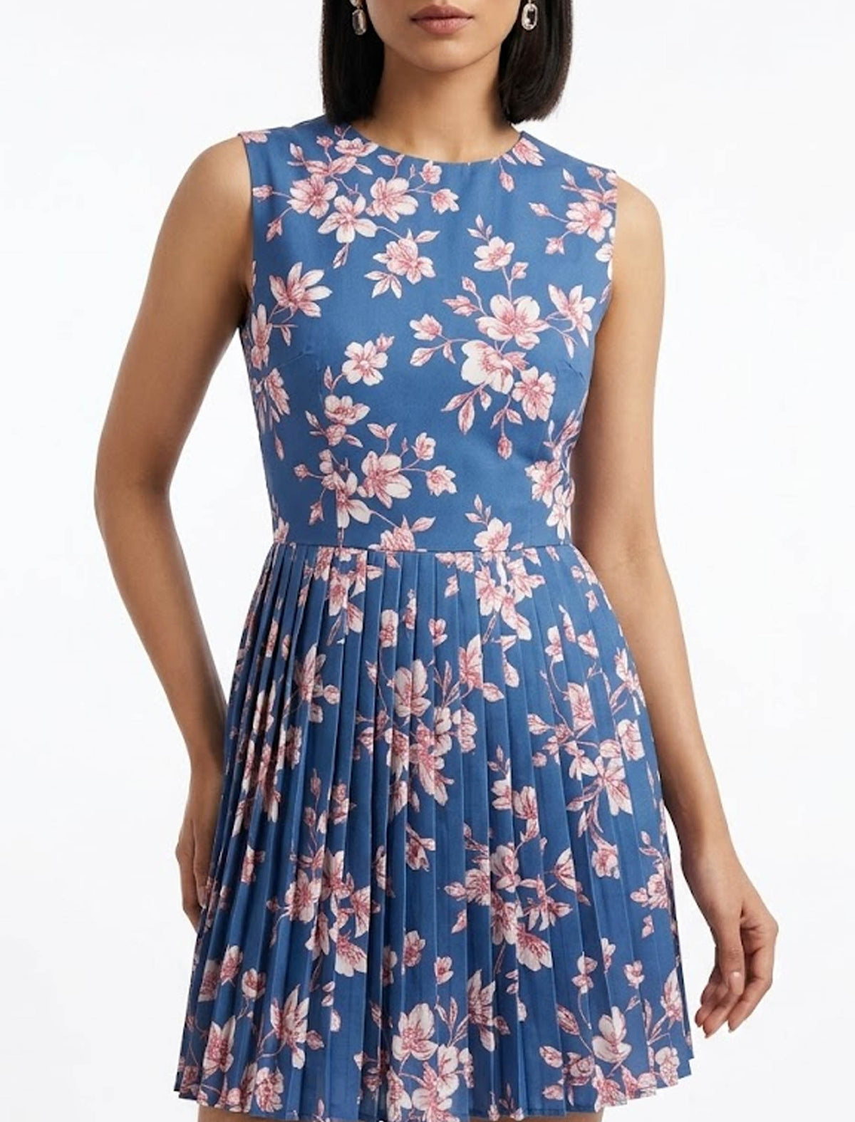 Imported Western mini dress linen mini dress No-897 Velnoor Store