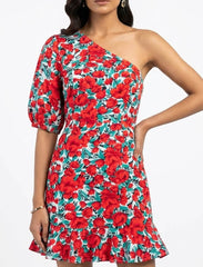 Imported Western mini dress chiffon mini dress No-923 Velnoor Store