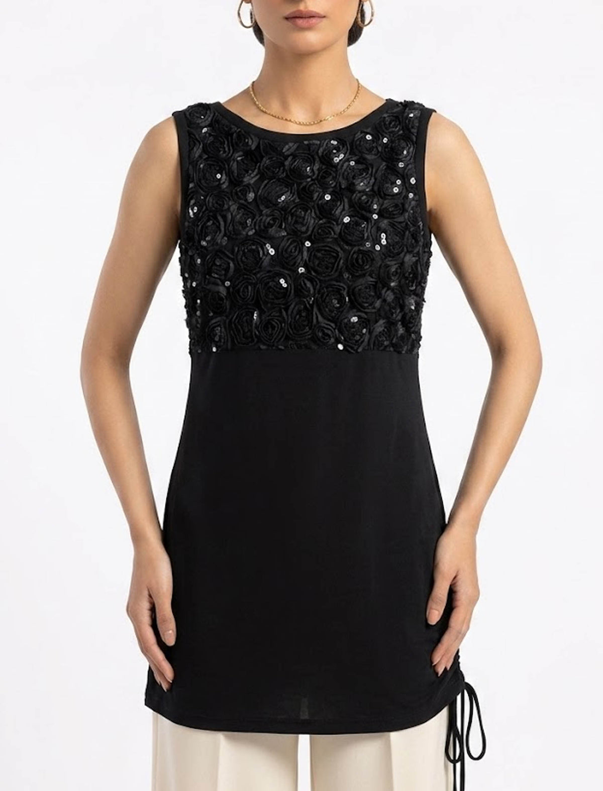 Imported Western mini dress linen mini dress No-835 Velnoor Store