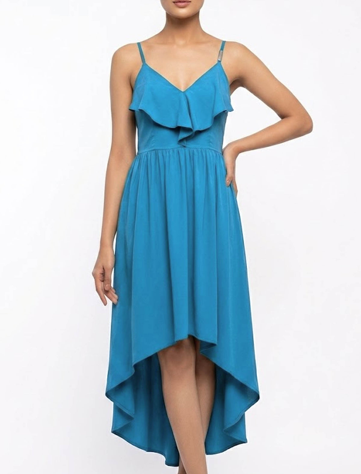 Imported Western long dress silk long dress No-784 Velnoor Store