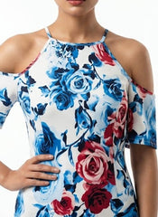Imported western mini dress jersey mini dress No-621 Velnoor Store