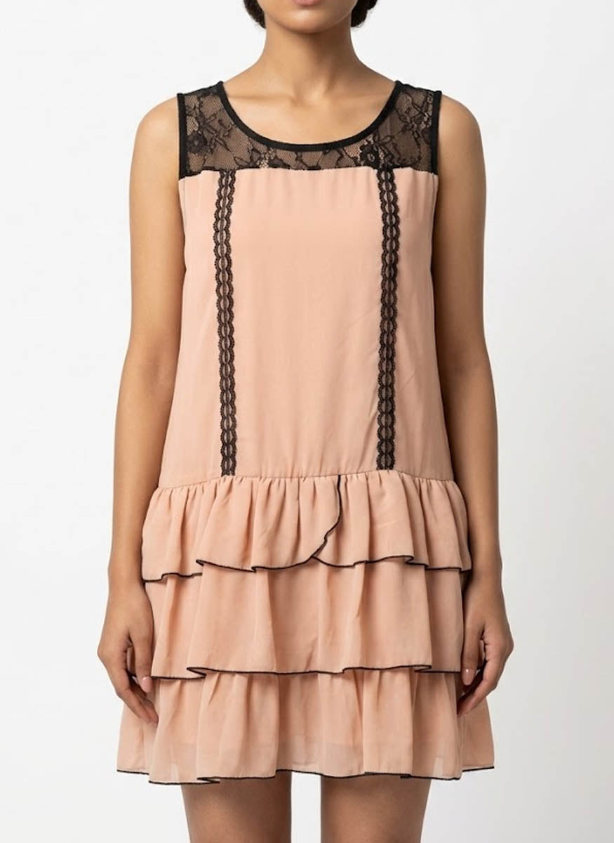 Import linen mini dress No-574 Velnoor Store
