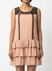Import linen mini dress No-574 Velnoor Store