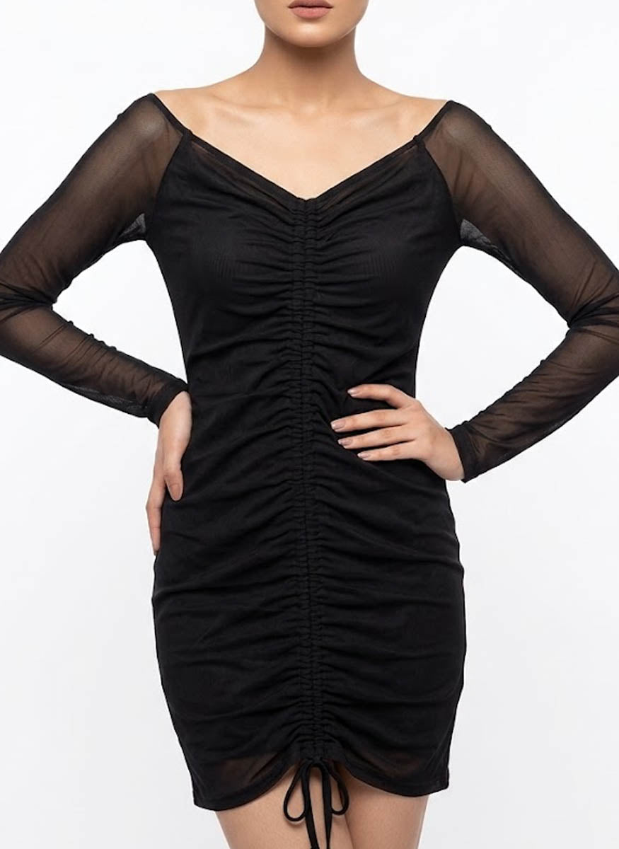 Imported Western mini Dress chiffon Mini Dress No-670 Velnoor Store