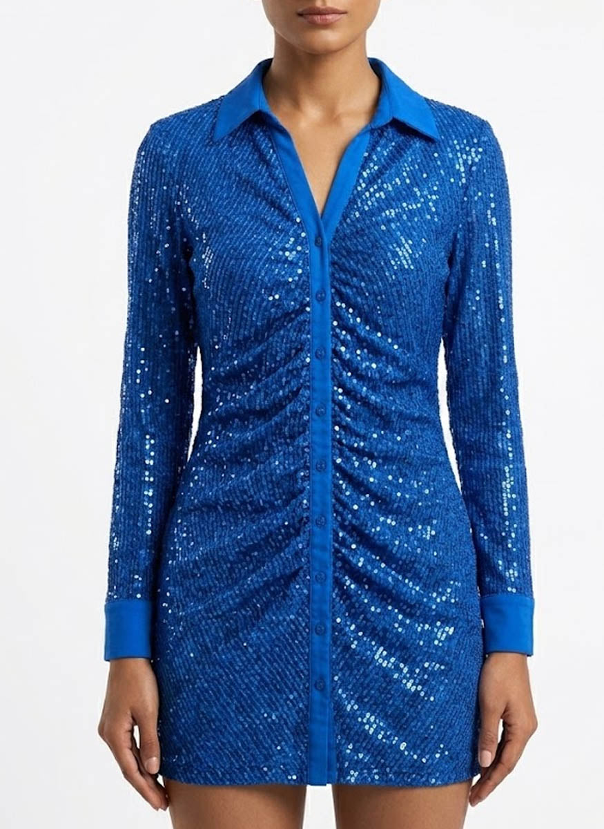 Imported Western mini Dress chiffon Mini Dress No-627 Velnoor Store