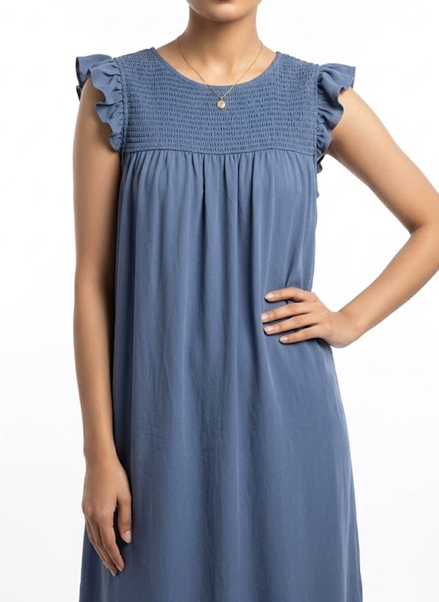 Imported western long dress chiffon Long Dress No-597 Velnoor Store