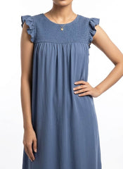 Imported western long dress chiffon Long Dress No-597 Velnoor Store