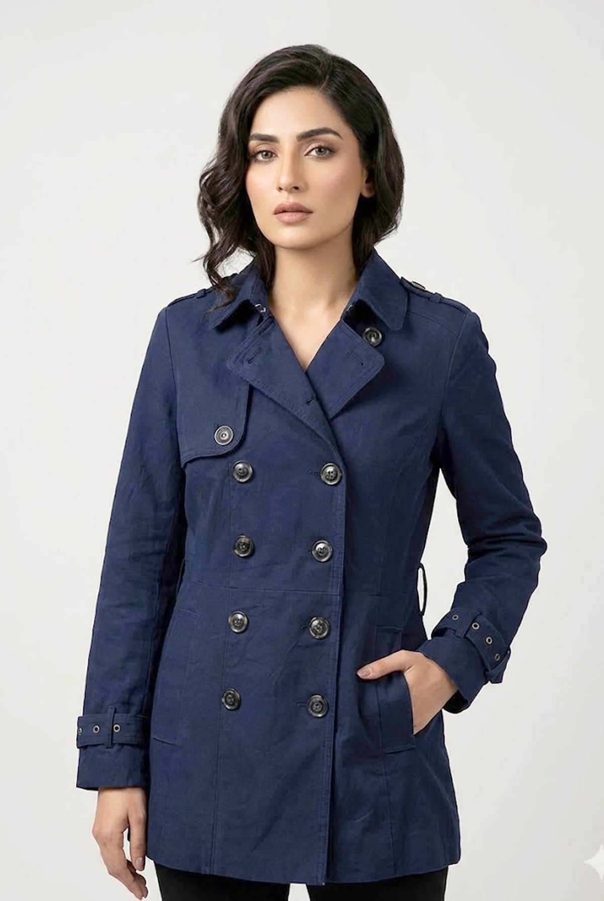 1848 Women's Stylish Winter Coat | Elegant Warmth Pakistan - Velnoor