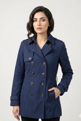 1848 Women's Stylish Winter Coat | Elegant Warmth Pakistan - Velnoor