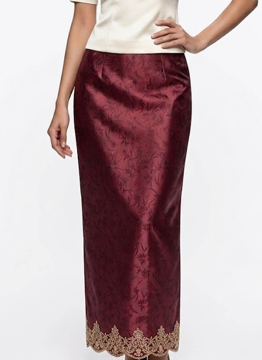 Imported skirt for women and ghirls silk skirt No-237 Velnoor Store