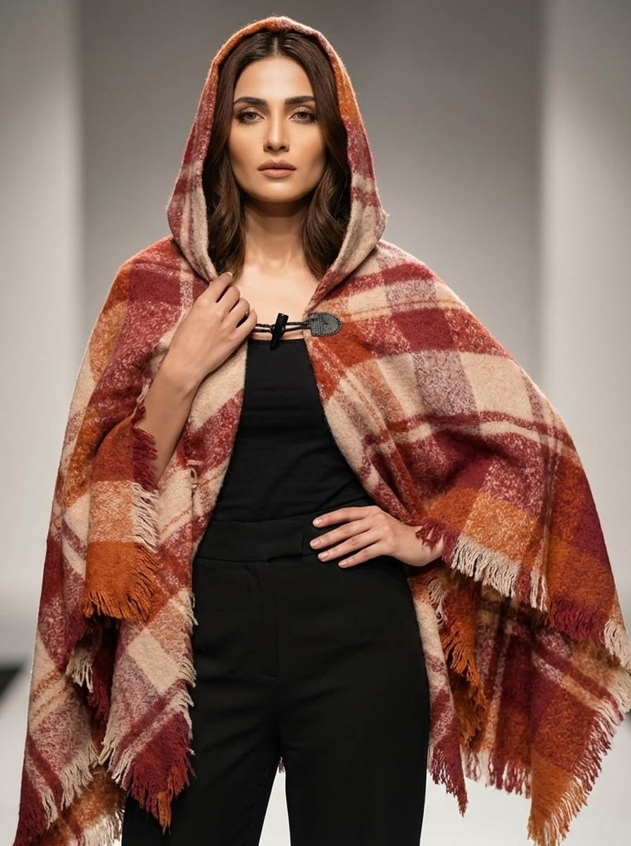 975 Designer Style Shawl – Imported Wool Blend Winter Collection Pakistan -velnoor