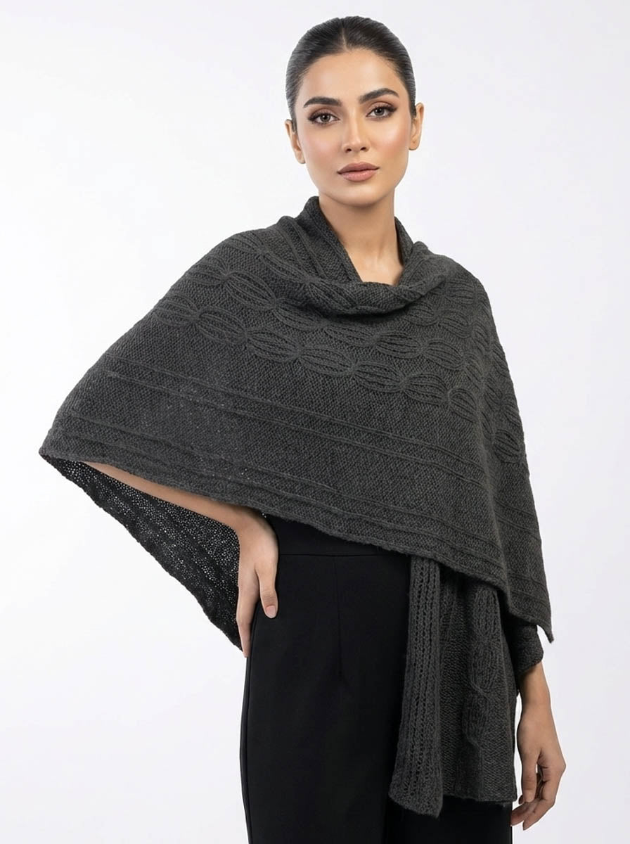 986 Designer Style Shawl – Imported Wool Blend Winter Collection Pakistan -velnoor