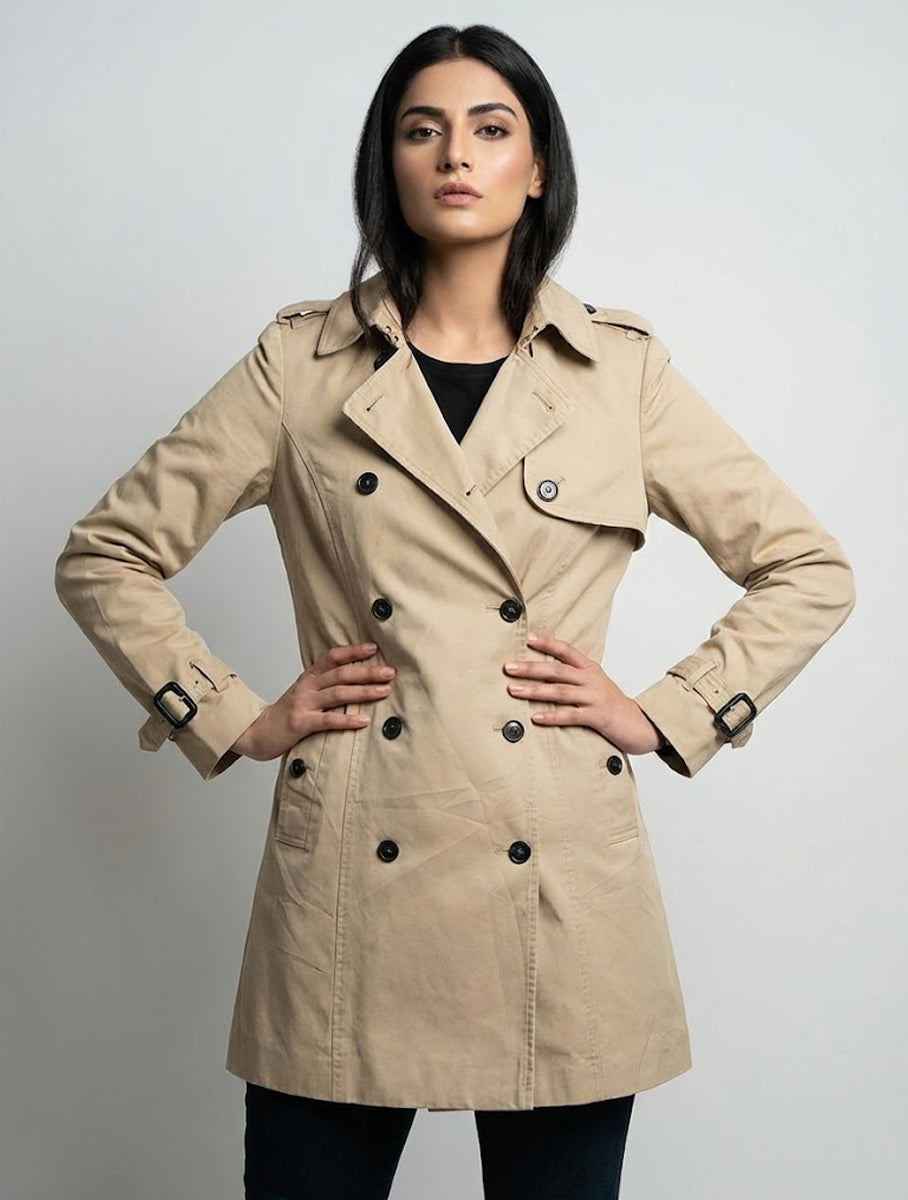 1742 Women's Long Coat | Premium Winter Outerwear Pakistan - velnoor