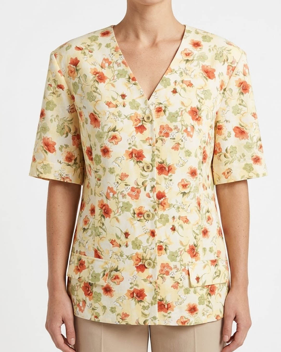 Imported Half sleeve top cotton half sleeve top No-5471 Velnoor Store