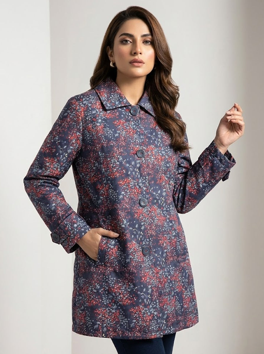 1788 Women's Classic Coat | Timeless Style Pakistan - Velnoor