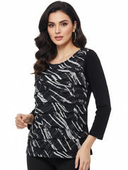 Silks-jersey Full-sleeve-top Velnoor Store