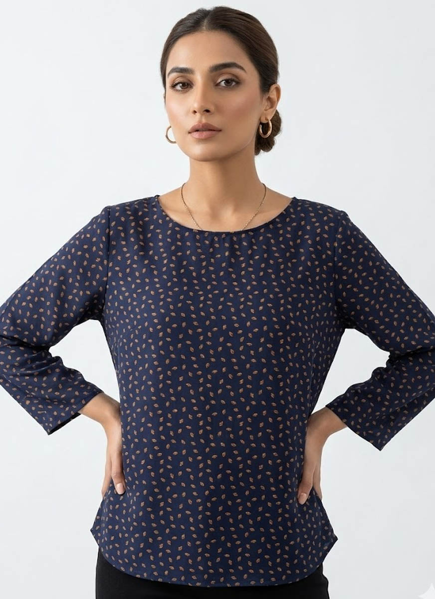 Imported women full sleeves tops chiffon full sleeves tops No-580 Velnoor Store