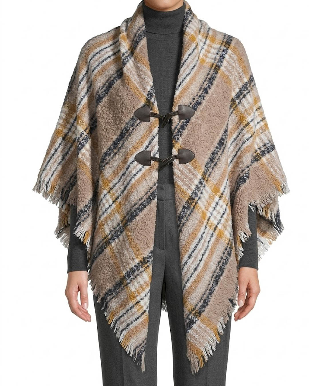 Imported Winter cape Shawl winter cape shawl No-5843 Velnoor Store