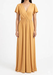 Imported Maxi silk jersey maxi No-1221 Velnoor Store