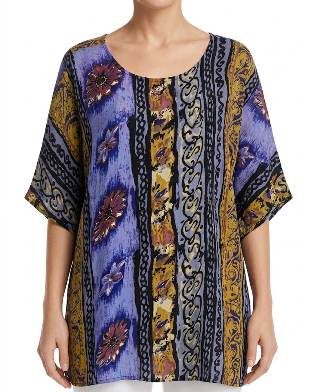 Imported Half sleeve top chiffon half sleeve top No-5492 Velnoor Store