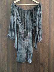 Imported Western mini dress chiffon mini dress No-1304 Velnoor Store