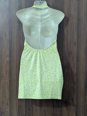 Imported Western mini dress silk jersey mini dress No-1373 Velnoor Store